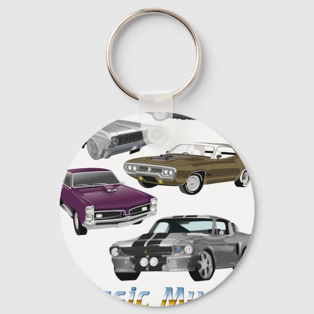 Porte-clés muscle classique (Recto)