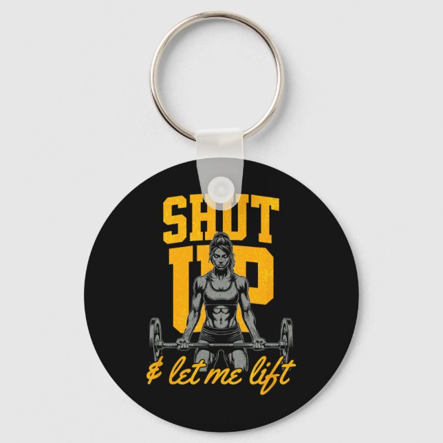 Porte-clés Muscle de musculation pour femmes amusant Sa (Recto)