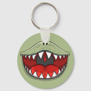 Porte-clés Museau de T-Rex drôle Dinosaure Enfant Dessin Anim