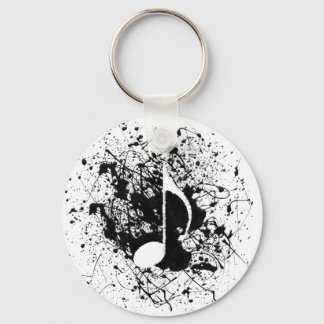Porte-clés Music Splatter