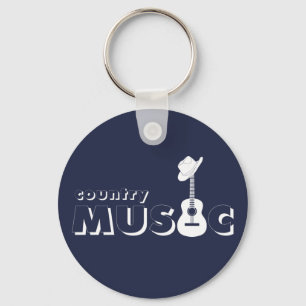 Porte-clés Musique country