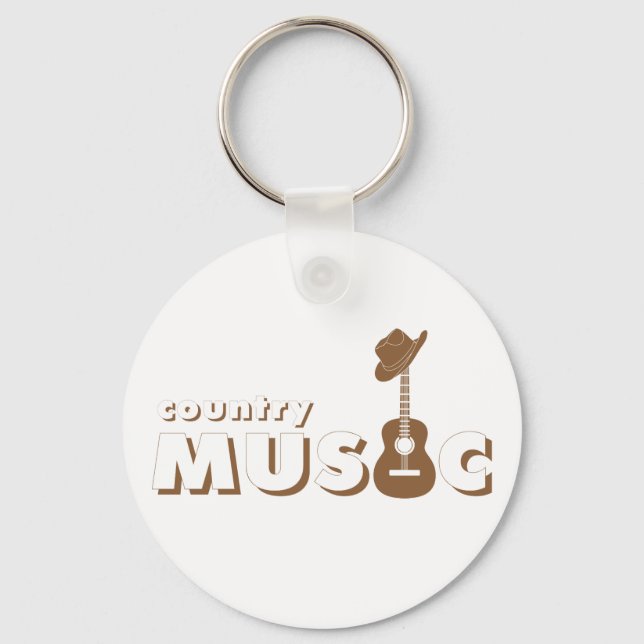 Porte-clés Musique country (Recto)