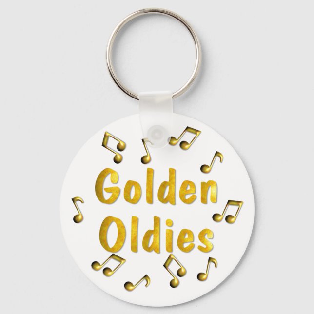 Porte-clés Musique Oldies (Recto)