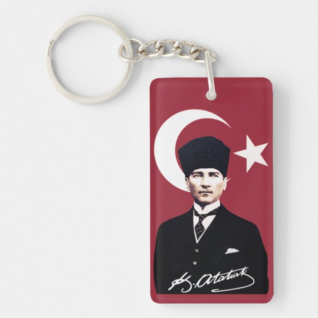 Porte-clés Mustafa Kemal Atatürk (Devant)