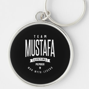 Porte-clés Mustafa Nom personnalisé Cadeau Anniversaire