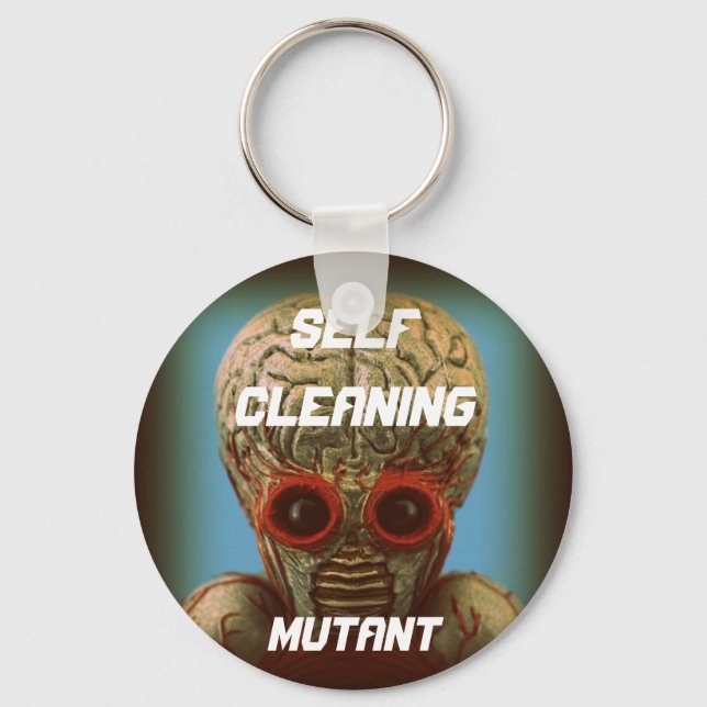 Porte-clés Mutant auto-nettoyant (Recto)