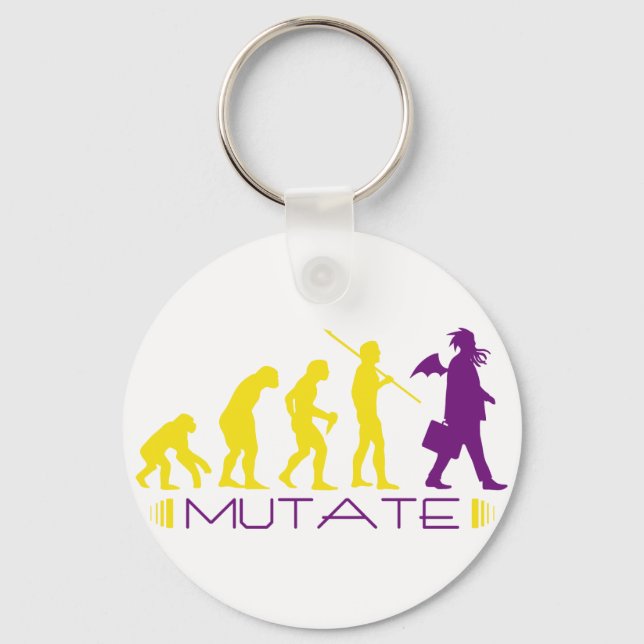 Porte-clés mutatepurple (Recto)