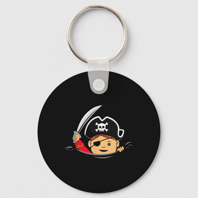 Porte-clés Mutter Werdende Mama Mutterschaft Pirate enceinte (Recto)