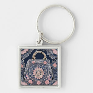 Porte-clés My Blue Purse IA art