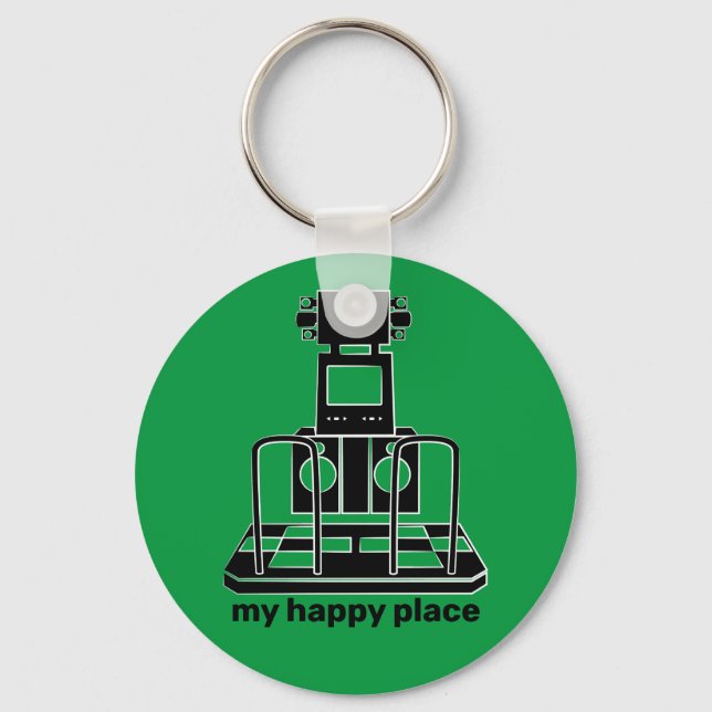 Porte-clés My Happy Place (Recto)