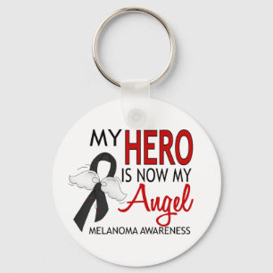 Porte-clés My Hero Is My Angel Melanoma