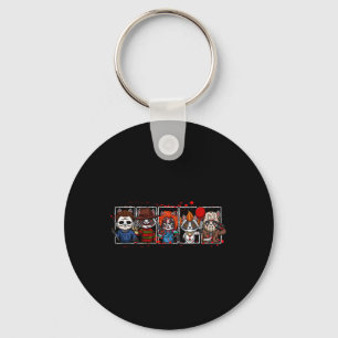 Porte-clés My Little Horror Crew - Halloween Horror Movies Ra