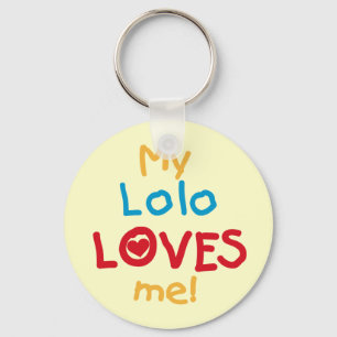 Porte-clés My Lolo Loves Me T-shirts et cadeaux