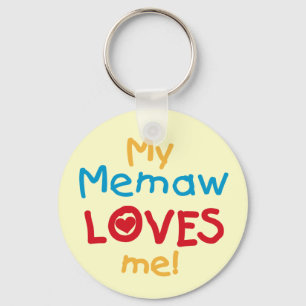 Porte-clés My Memaw Loves Me T-shirts et cadeaux