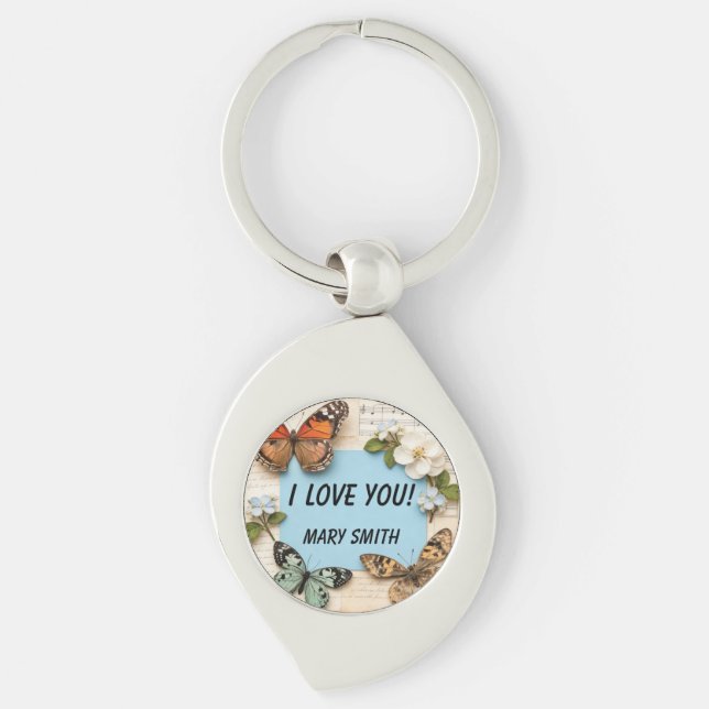 Porte-clés My Scrapbook  (Devant)