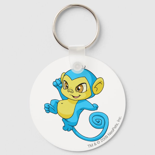 Porte-clés Mynci Blue (Recto)