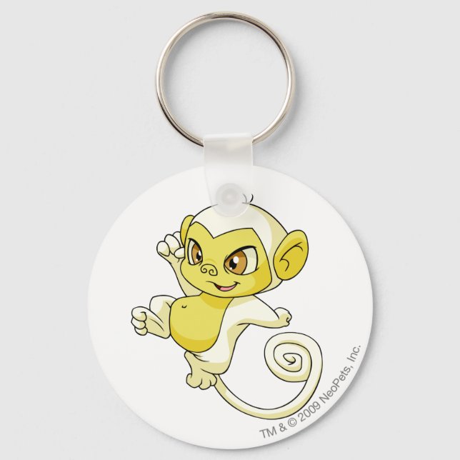 Porte-clés Mynci White (Recto)