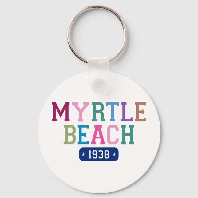 Porte-clés Myrtle Beach 1938 (Recto)