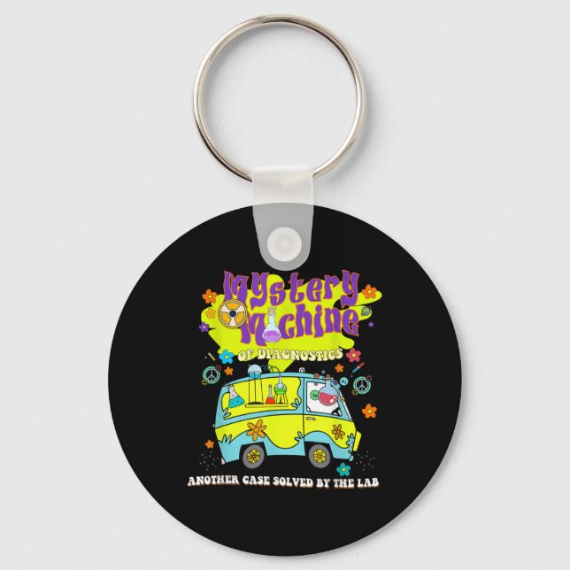 Porte-clés Mystery Machine Of Diagnostics Lab Week 2025 Med L (Recto)