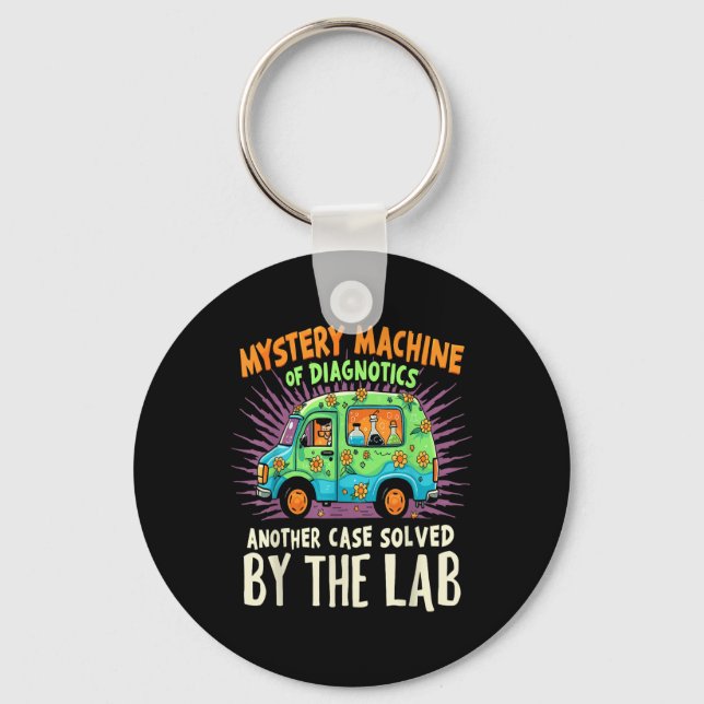 Porte-clés Mystery Machine Of Diagnostics Lab Week 2025 Tee (Recto)