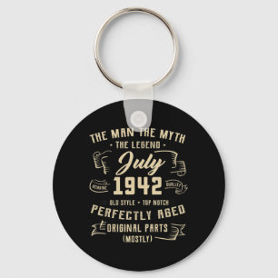 Porte-clés Mythe de l'homme homme légende Juillet 1942 80e an