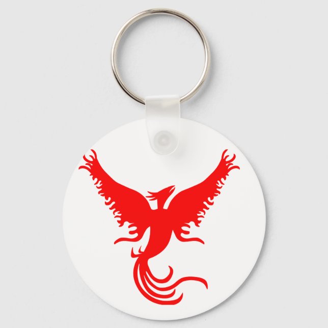 Porte-clés Mythical Phoenix Bird. (Recto)