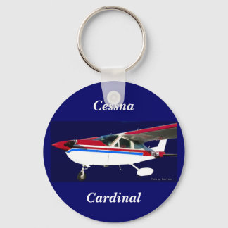 Porte-clés N13HK Portrait, Cessna, Cardinal