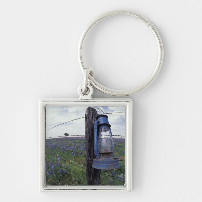 Porte-clés N.A., États-Unis, Texas, Llano, Lanterne bleue, Ch (Devant)