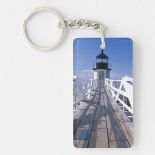 Porte-clés NA, États-Unis, Maine, Port Clyde. Marshall Point