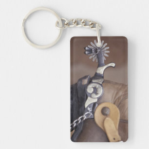 Porte-clés NA, États-Unis, Texas, Lubbock Botte de cow-boy et