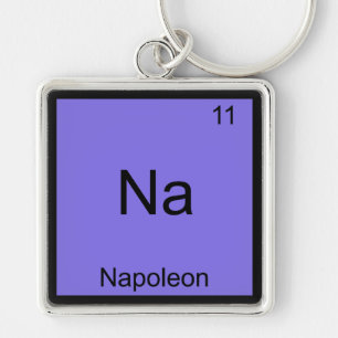 Porte-clés Na - Napoléon T-shirt drôle de symbole d'élément d