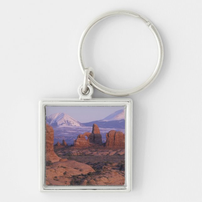 Porte-clés NA, USA, Utah, Arches National Park. Jardin du (Devant)