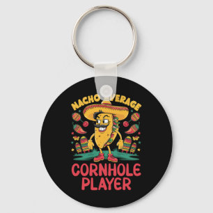 Porte-clés Nacho Average Cornhole Player Cinco De Mayo Mexica
