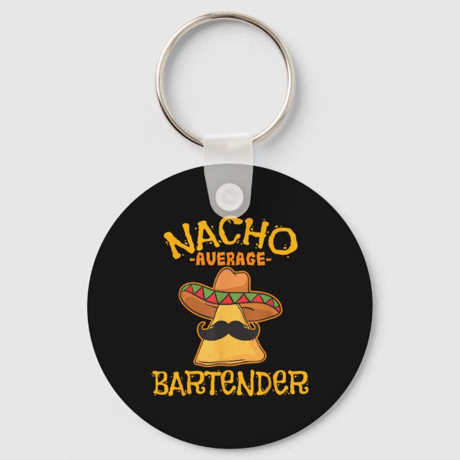 Porte-clés Nacho Bartender Moyen Cinco De Mayo Fiesta (Recto)