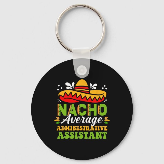 Porte-clés Nacho Moyen Administratif Instantané Mexicain Cinc (Recto)