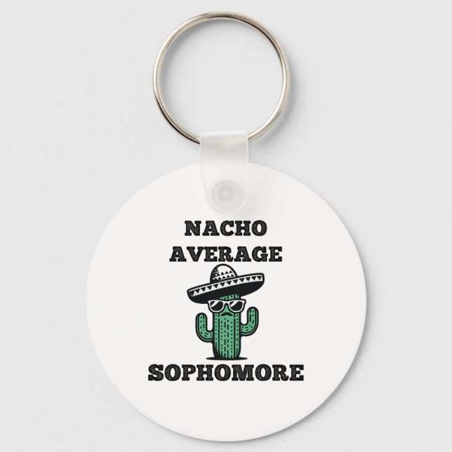 Porte-clés Nacho Moyen Sophomore Mexicain Cinco De Mayo (Recto)