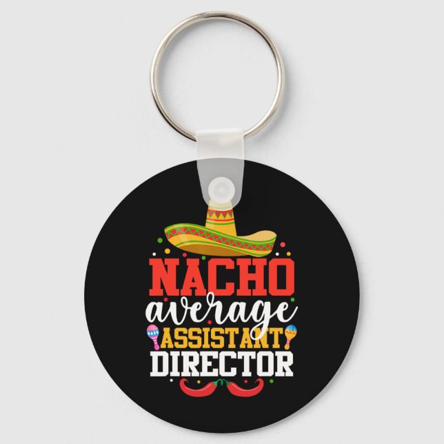 Porte-clés Nacho Moyenne Istant Réalisateur Mexicain Cinco De (Recto)
