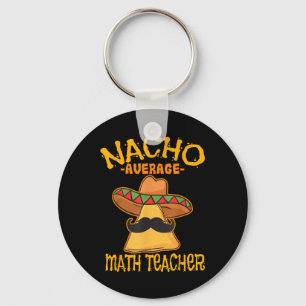 Porte-clés Nacho Moyenne Mathématiques Enseignant Mathématiqu