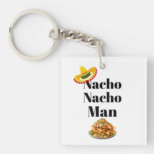 Porte-clés Nacho Nacho Man (Devant)