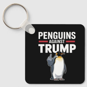 Porte-clés Nageoires de pingouin levées résistent aux pingoui
