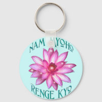 Nam Myoho Renge Kyo avec Lotus Flower Design