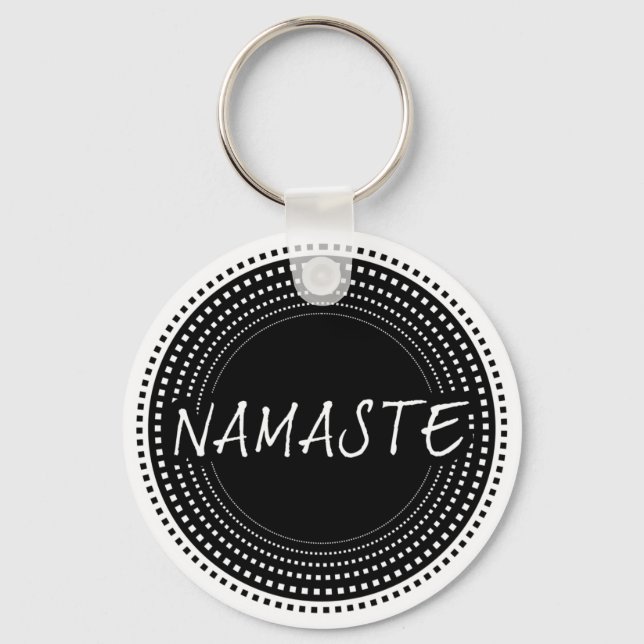 Porte-clés Namaste (Recto)