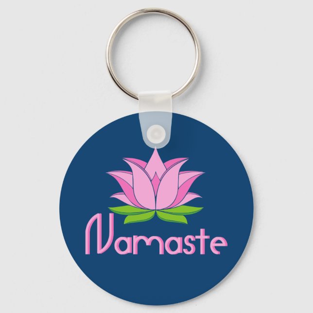 Porte-clés Namaste (Recto)