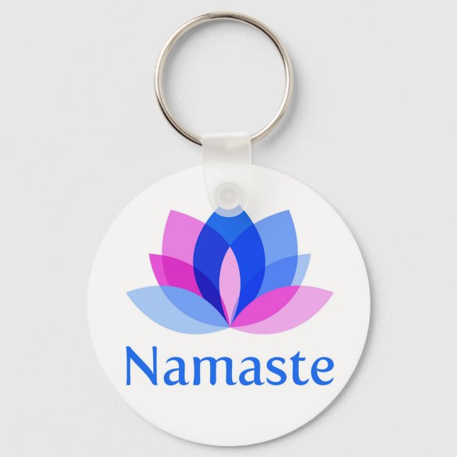 PORTE-CLÉS NAMASTE (Recto)