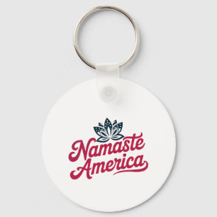 Porte-clés Namaste America Custom Yoga Porte - clé