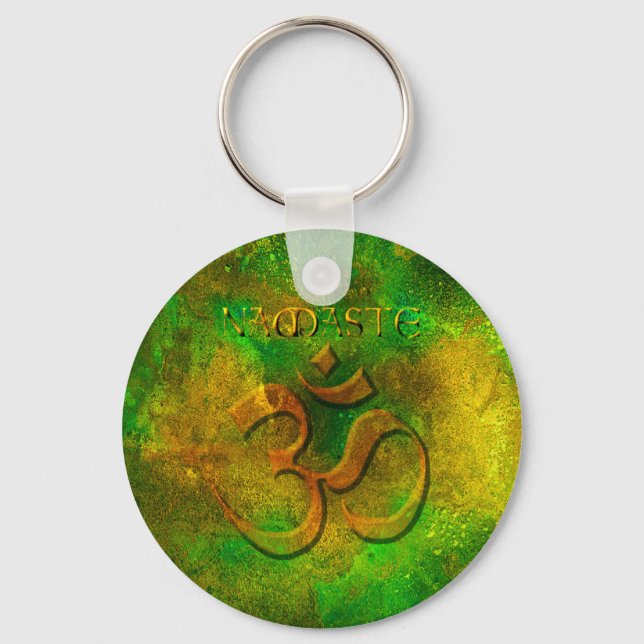 Porte-clés Namaste Green Gold Porte - clé (Recto)