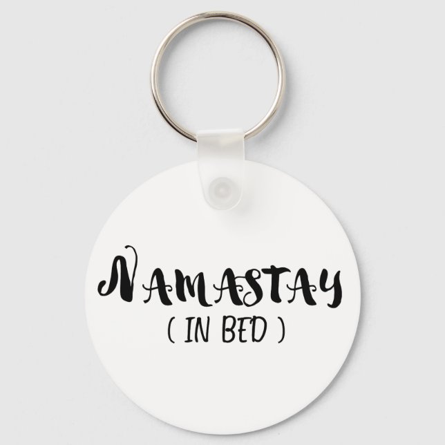 Porte-clés Namaste in Bed (Recto)
