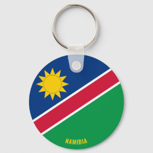 Porte-clés Namibie Drapeau charmant patriotique