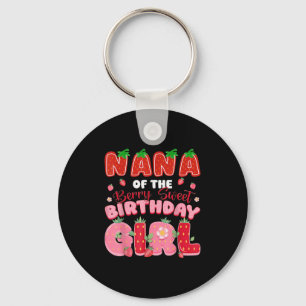 Porte-clés Nana Du Berry Sweet Birthday Girl Strawberry L