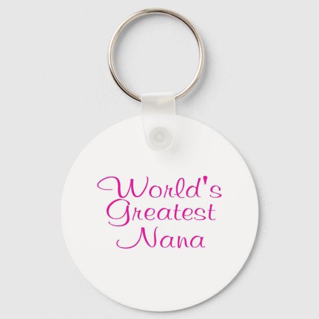 Porte-clés Nana le plus grand monde (Recto)
